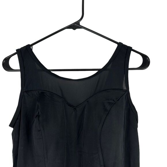 Swimsuits For All Swim Dress Womens Size 14 Solid Black Padded One Piece Modest - Picture 6 of 12